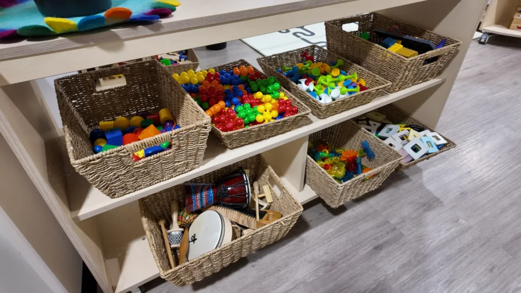 Childcare learning resources and sensory play materials at Starfish ELC Essendon